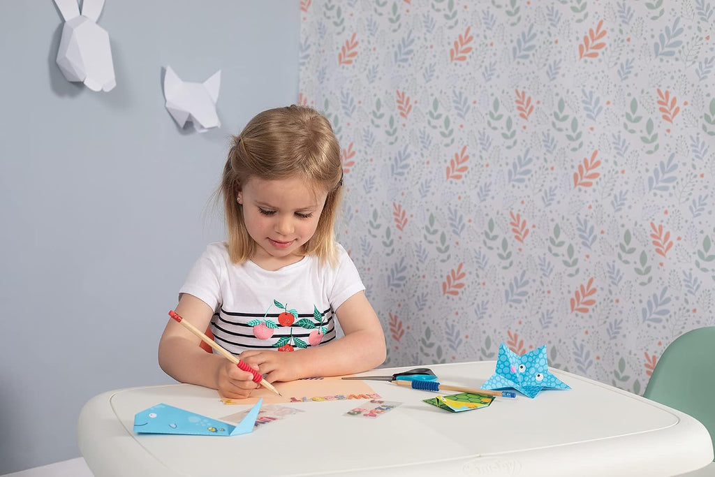 Smoby - Kid Table - Furniture for Children - from 18 Months - Indoor and Outdoor - White - 880405