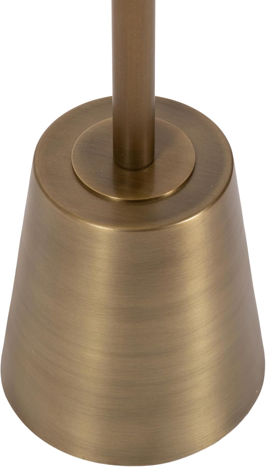 Kate and Laurel Tira Elegant Metal Round Side Table, 14 x 14 x 24, Antique Brass, Vintage Circle End Table for Use as Bedroom Nightstand or Living Room Table Option