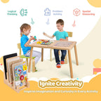 Joylike Sensory Table with Busy Boards for Toddlers 1-3, 7-in-1 Drawing and Activity Table with 4 Busy Boards, 2 Storage Bins & Paper Roll, Educational Learning Gifts for 1 2 3 4 5 Year Old Boys Girls
