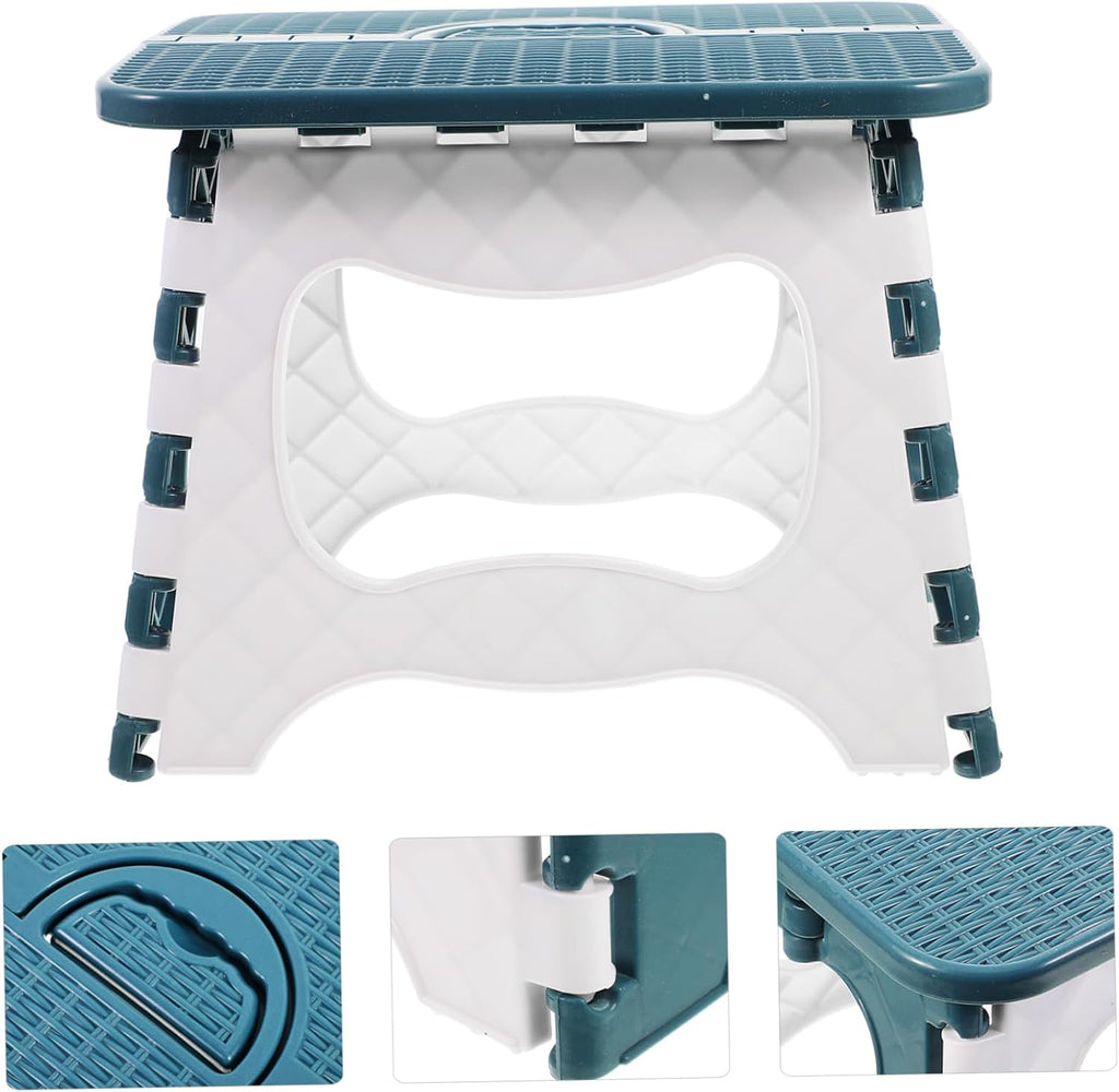 DOITOOL Plastic Foldable Step Stools Camping Chairs 1pc Folding Chairs Child Plastic Camping Toilet Stool Step Stool Portable Fishing Chair