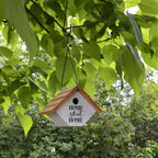 Wild Wings WWLH2-DECO Farmhouse Wren House, White
