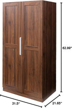 62.99Inch Modern Kitchen Pantry Cabinet,Freestanding Hutch Cabinet with Doors& Shelves,Tall Kitchen Cupboard for Living Room and Dinning Room