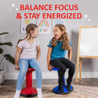 Adjustable Wobble Stool - Wobble Chair Middle and High School Students - Flexible Seating for Classrooms - Adjusts from 17" - 23"