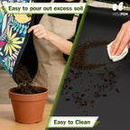 Repotting Mat, Potting Mat for Indoor Plants, 29.5" x 43.3" Waterproof Repotting Tray for Plant Transplanting and Mess Control, Potting Tray for Gardening Lovers