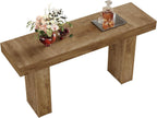Tribesigns 70.9" Extra Long Bar Table, Rectangular Counter Height Pub Table, Modern Farmhouse Bar Height Table Home Bar Units for Kitchen Island, Bistro, Brown