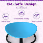 Murago Sensory Spinning Chair for Autistic Kids, Sensory Chair for ADHD Teens, 360 Rotation, Heavy Duty 220 Lb. Capacity, Blue