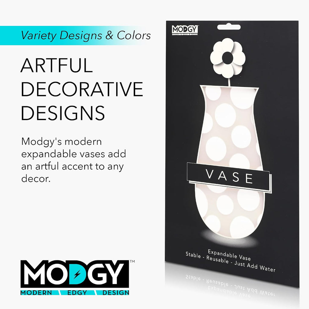 Modgy Polkie Collapsible Vase, 1 EA