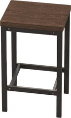 Harper & Bright Designs 4-Piece Dining Set with Long Table & 3 Stools, Space-Saving Design, for Kitchen/Living Room, Dark Brown
