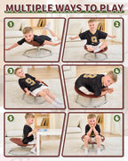 KidBloom Spinning Chair for Autistic Kids, Football Upgrade Handle Sensory Chair, Autism & ADHD Chair, Kid's Furniture, Autism Sensory Products for Kids