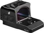 Cyelee Wolf EDG Drop-Proof Enclosed Red Dot Sight for RMR/507C Footprint - 3 MOA Reflex Sight with Motion Deactivated Standby(Similiar to Shake Awake)