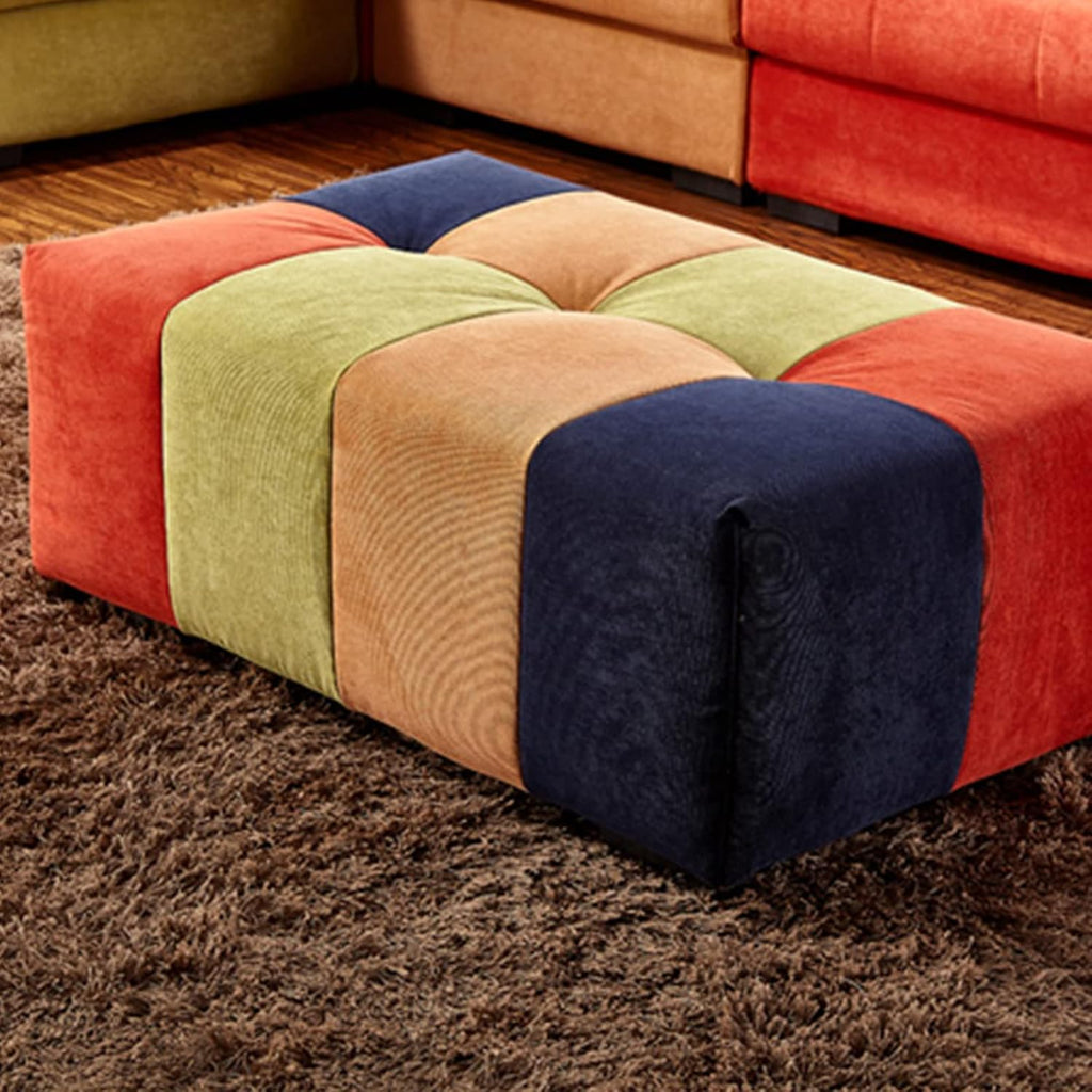 Modern Linen Upholstered Entryway Bench for Living Room Bedroom 24x16x16inch