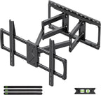 USX MOUNT 85 86 90 98 100 inch Heavy Duty Full Motion TV Wall Mount for 42-100" TVs, TV Mount with Swivel, Tilt & Leveling, Wall Mount Bracket Up to 170lbs, Max VESA 800x600mm