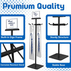 Montex Wet Umbrella Stand with Free 200 Plastic Umbrella Bags and Holder
