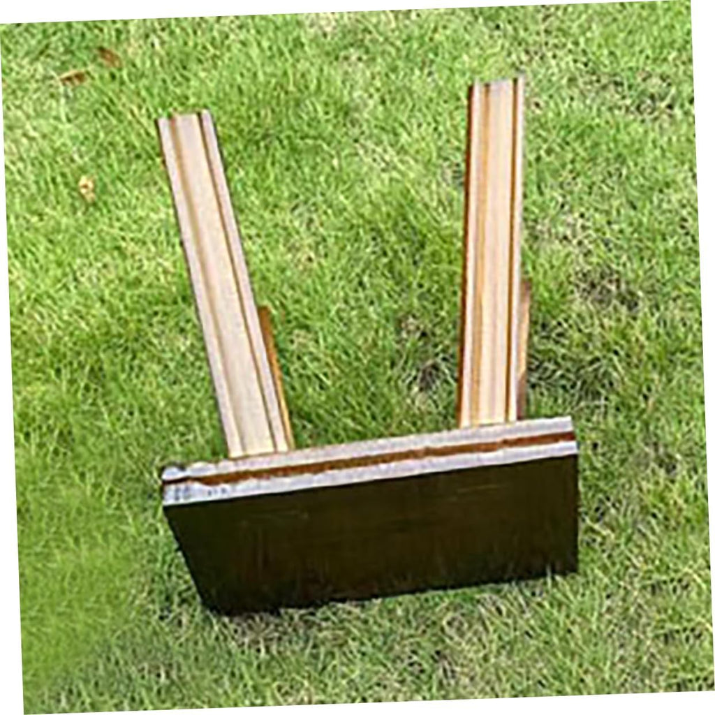 Small Wooden Bench for Boy Girl Versatile Foot Stool for High Beds Bathroom Plant Stand Shoe Changing Rustic Ages Construction