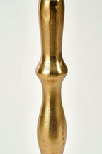 MICA Decorations Duco Side Table 25 x 25 x 66 cm Aluminium Gold