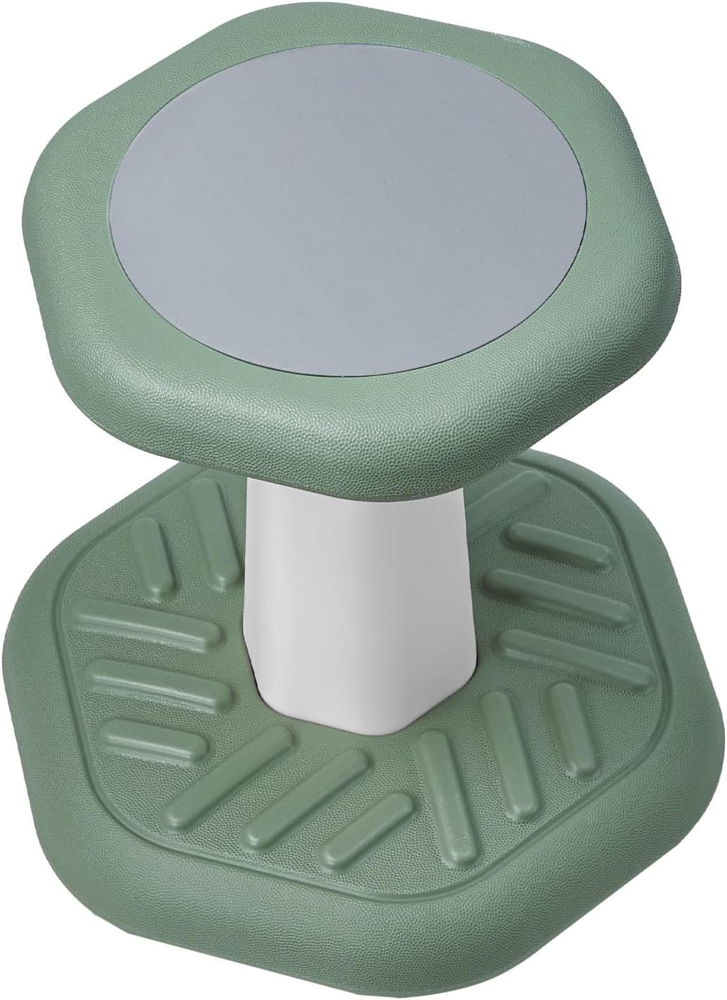 VEVOR Kids Wobble Chair Active Chair with Sponge Cushion, Wobble Stool Improves Focus, Posture and Calm Children, Ideal for Schools and Preschools, Age 3-7, Green