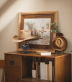 Cowboy Hat Stand, Hat Display Stand Tabletop, Western Horseshoe Decor, Cowboy Hat Rack, Cowboys Gifts for Men, Western Stuff, Desk Hat Rack for Fedora, Sun Hats, Straw Hats, Iron, Black, 2 Packs