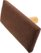 Portable Bench with Cushion, Wooden Stool with Cotton Cloth Cover, Strengthens Core Muscles, Unique Natural Elegance, for Office and Home Use