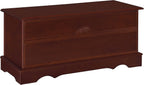 Coaster Home Furnishings - Paula - Wood - Cedar Chest with Storage Trunk, Rectangular Shape and Traditional Style - Bedroom - 40-Inch - Warm Brown - 4694