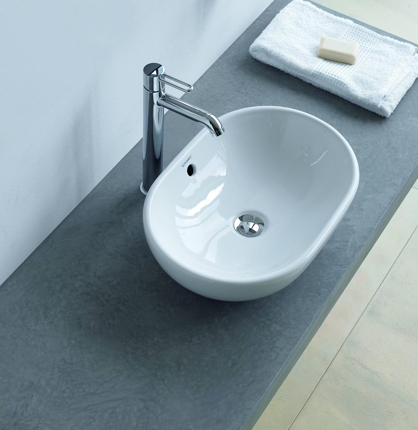 Duravit Foster Above-Counter Bathroom Sink 0335500000 White