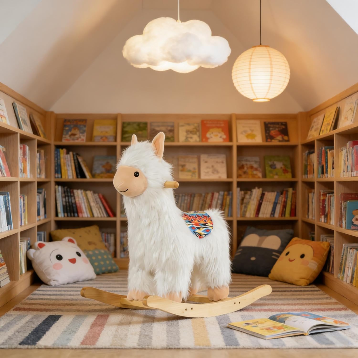 Llama Style Rocker Soft,Kids Rocking Toy