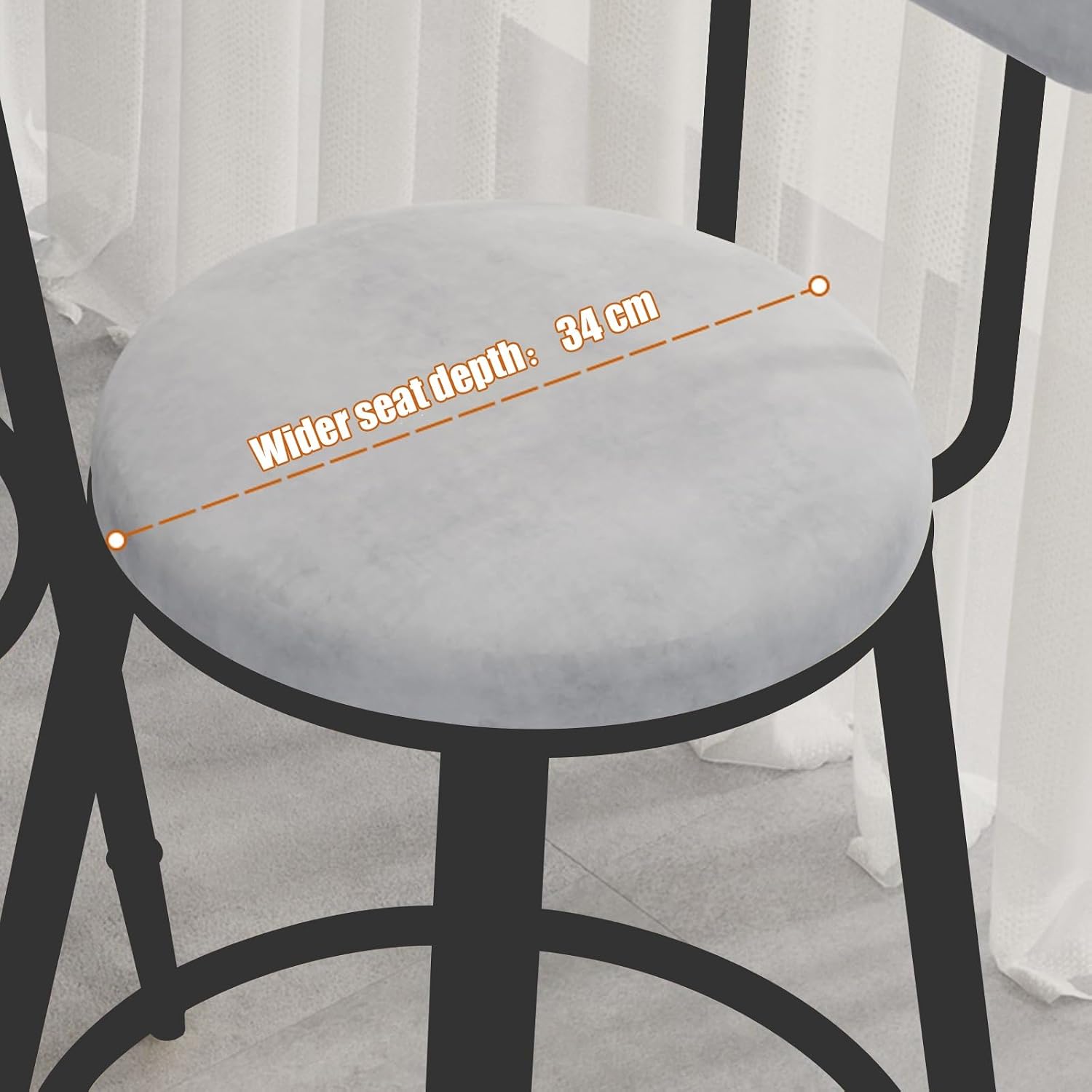 Commercial Stainless Steel Stool, Metal Bar Stools, Reception Chair, Tall Executive Office Chair, with Back and Footrest, for Small Spaces Home Bedroom Study(Pink,85cm)