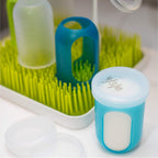 Boon Nursh Breast Milk Storage Lids - Made for Boon Nursh Bottles - Lids for Formula Travel Container - Breastfeeding Essentials and Baby Feeding Supplies - 3 Count
