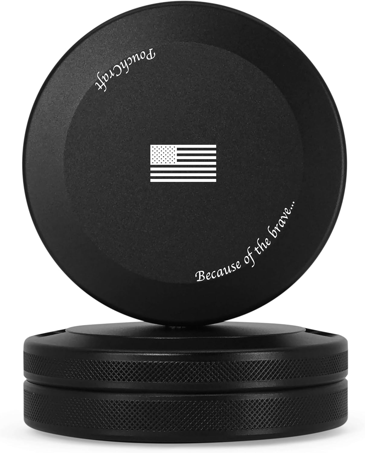 Metal Can | Metal Container for Pouches | Aluminum Used Pouch Storage Tin | Airtight O-Ring Moisture Odor Proof EDC Pocket Tin | The General Edition (Black)