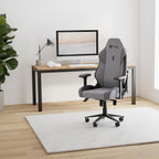 Secretlab Titan Evo Cookies & Cream Gaming Chair - Reclining - Ergonomic & Comfortable Computer Chair with 4D Armrests - Magnetic Head Pillow & 4-Way Lumbar Support - Small - Gray - Fabric