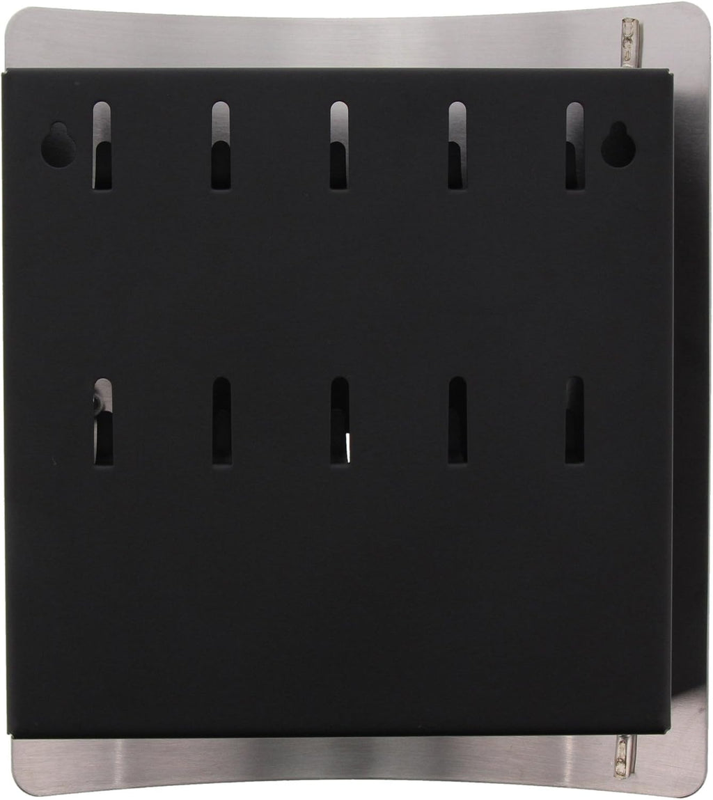 Burg Wächter 6204/10 Ni Manhattan, Black/Stainless Steel