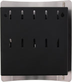 Burg Wächter 6204/10 Ni Manhattan, Black/Stainless Steel
