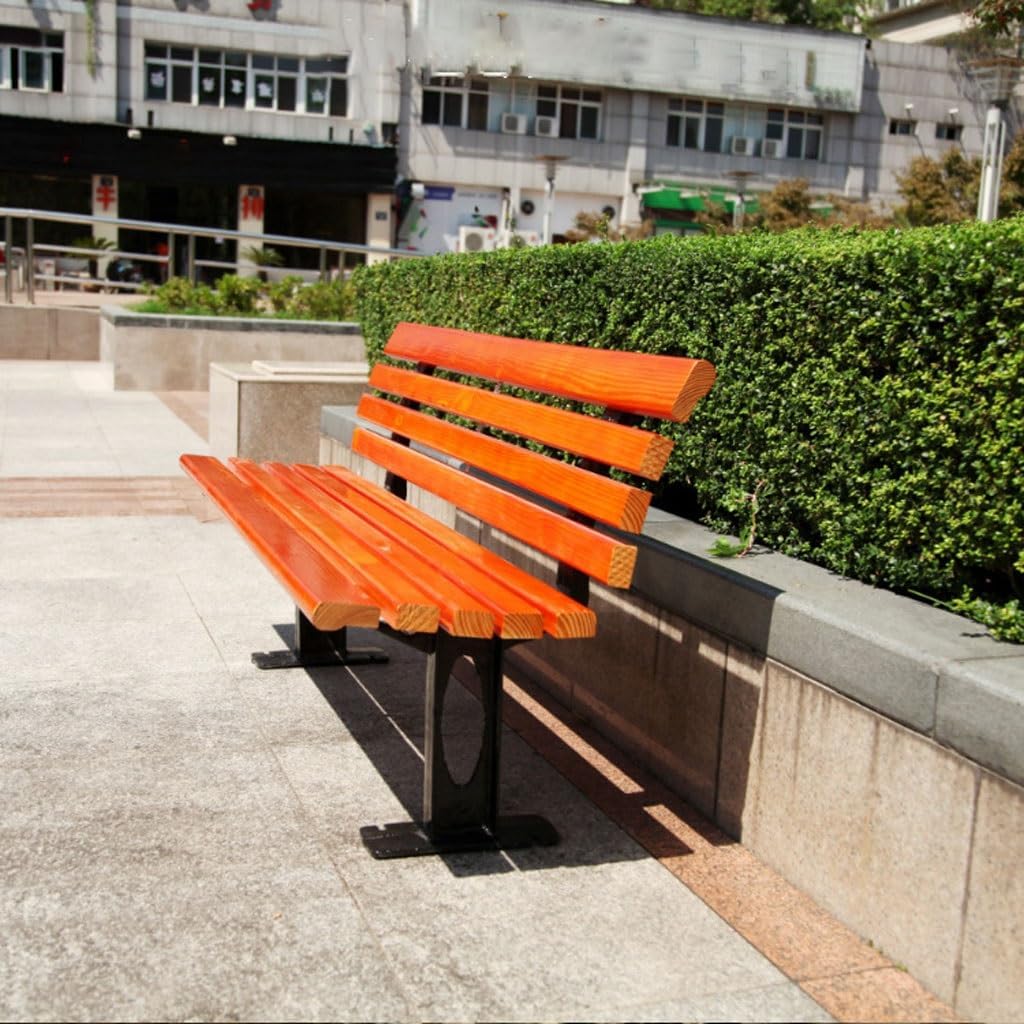 Patio Benches for Outdoors Creative Seat Double Backrest Bench Community Square Outdoor Leisure Chair Garden Benches for Outdoors