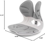 Deziya 2nd Generation Posture Corrector Chair - Seat Size • Cushion Thickness • Total Breathability Progress: Balance Chair, Lower Back Pain (Recommended by Trainers