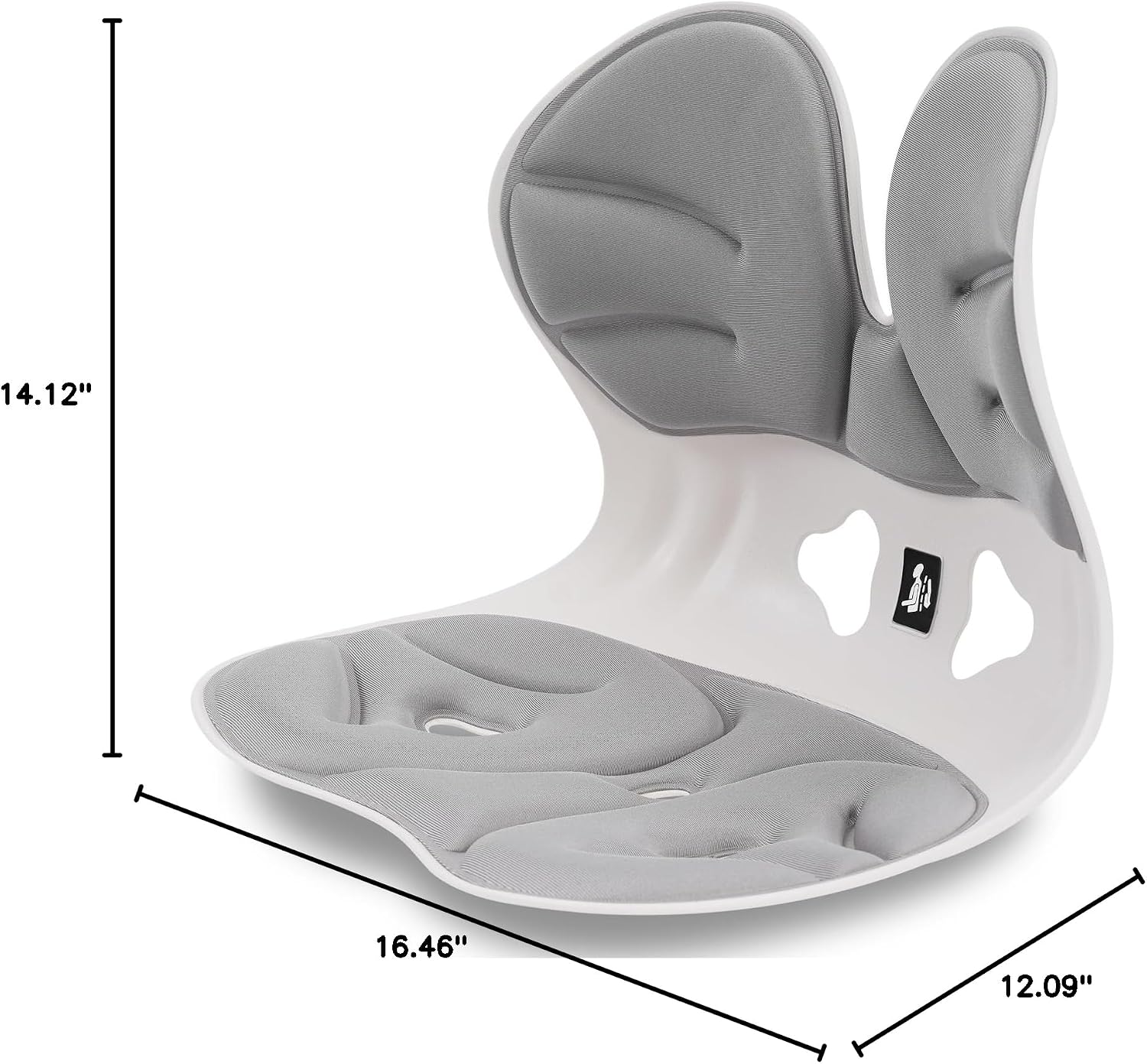 Deziya 2nd Generation Posture Corrector Chair - Seat Size • Cushion Thickness • Total Breathability Progress: Balance Chair, Lower Back Pain (Recommended by Trainers