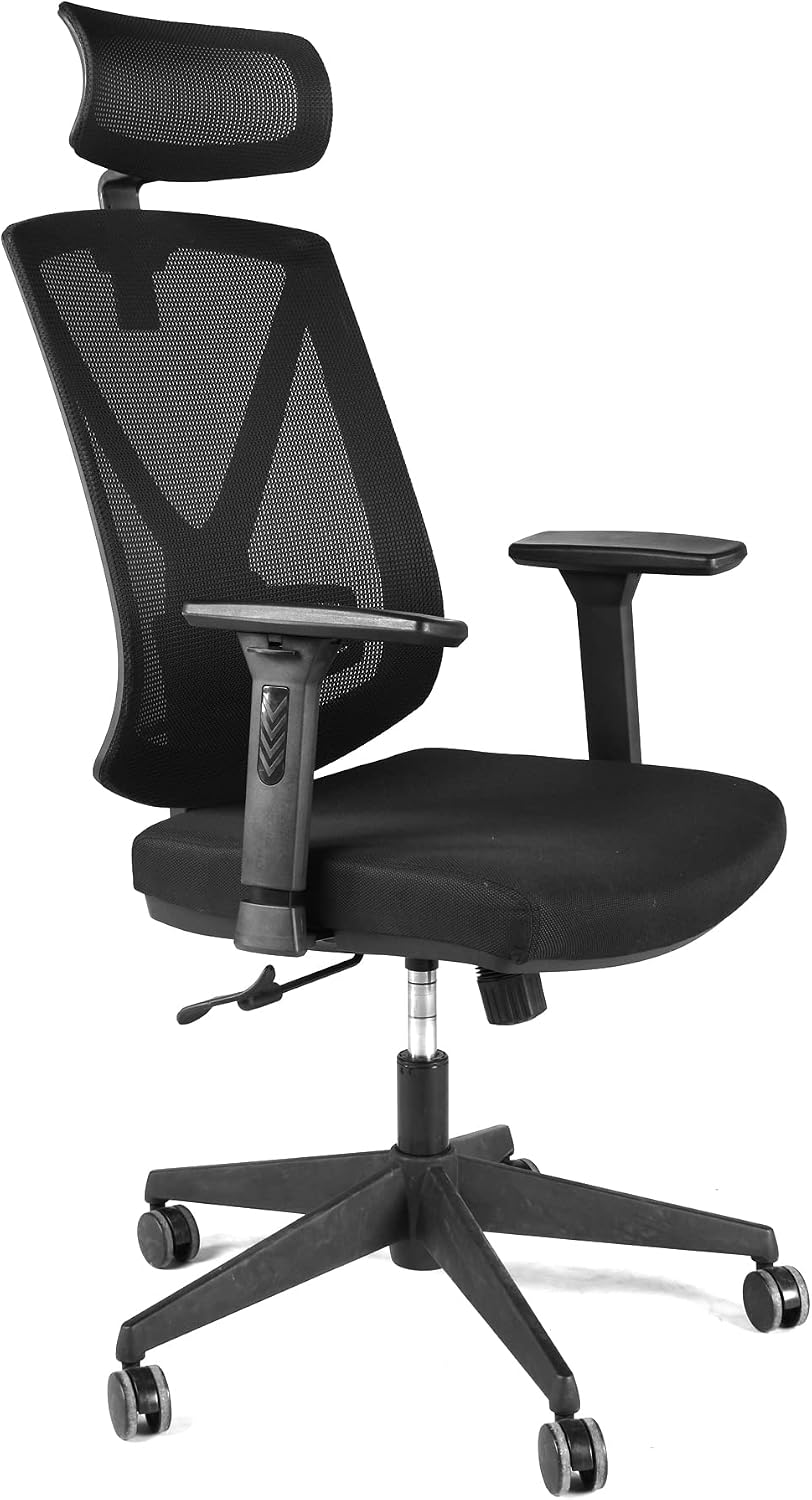 3D Adjustable T-Arms Armrest Pair Upright Bracket Replacement Parts Fits Most Office Gaming Chairs