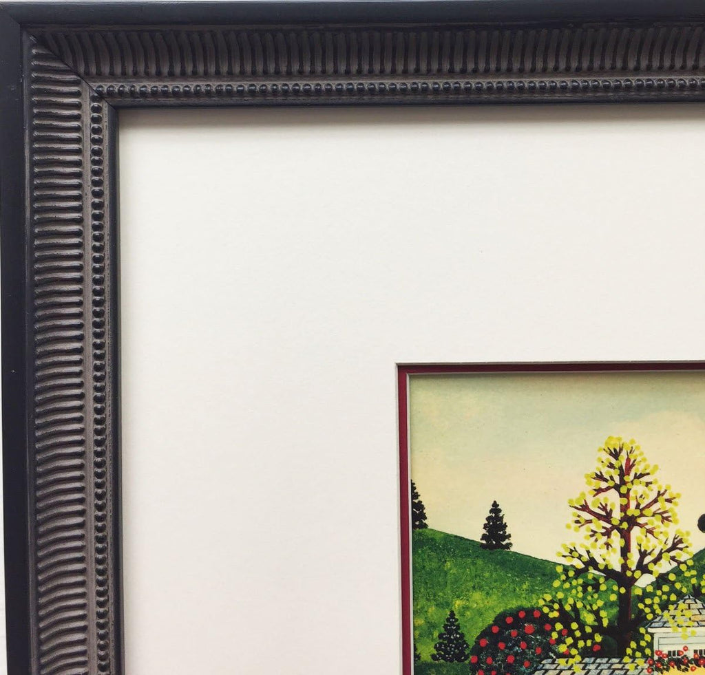 Jane Wooster Scott "A Profusion Posies Newly Custom Framed SERIGRAPH Art Americana Framed Size is Approx. 17" x 19.5" Image Size is Approx. 8.5" x 11"