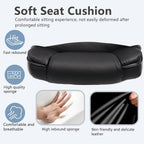 FDW Office Chair Massage Computer Chair High Back Adjustable Desk Chair Rolling Swivel Executive Chair PU Leather with Lumbar Support Arms Headrest Task Chair,Black