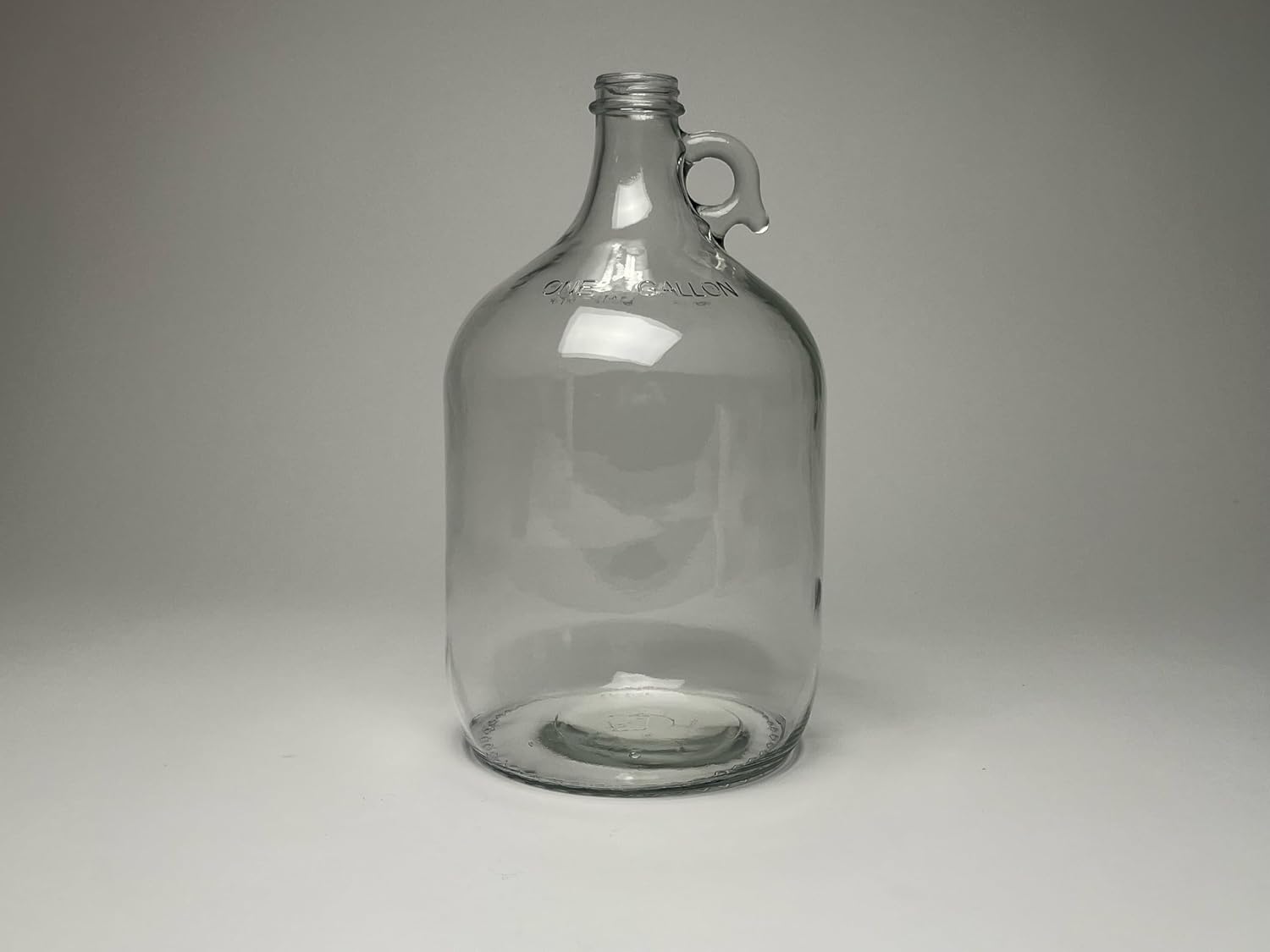 Rustic Strength Glass Jug with Cap, 1 Gallon