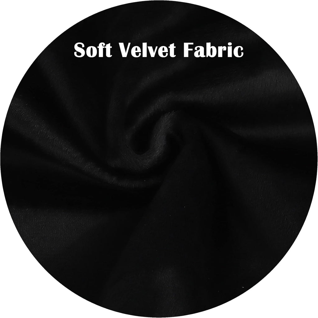 Sigmat Memory Foam Seat Cushion Anti-Slip Soft Round Stool Cushion Chair Pad 13 Inch Black