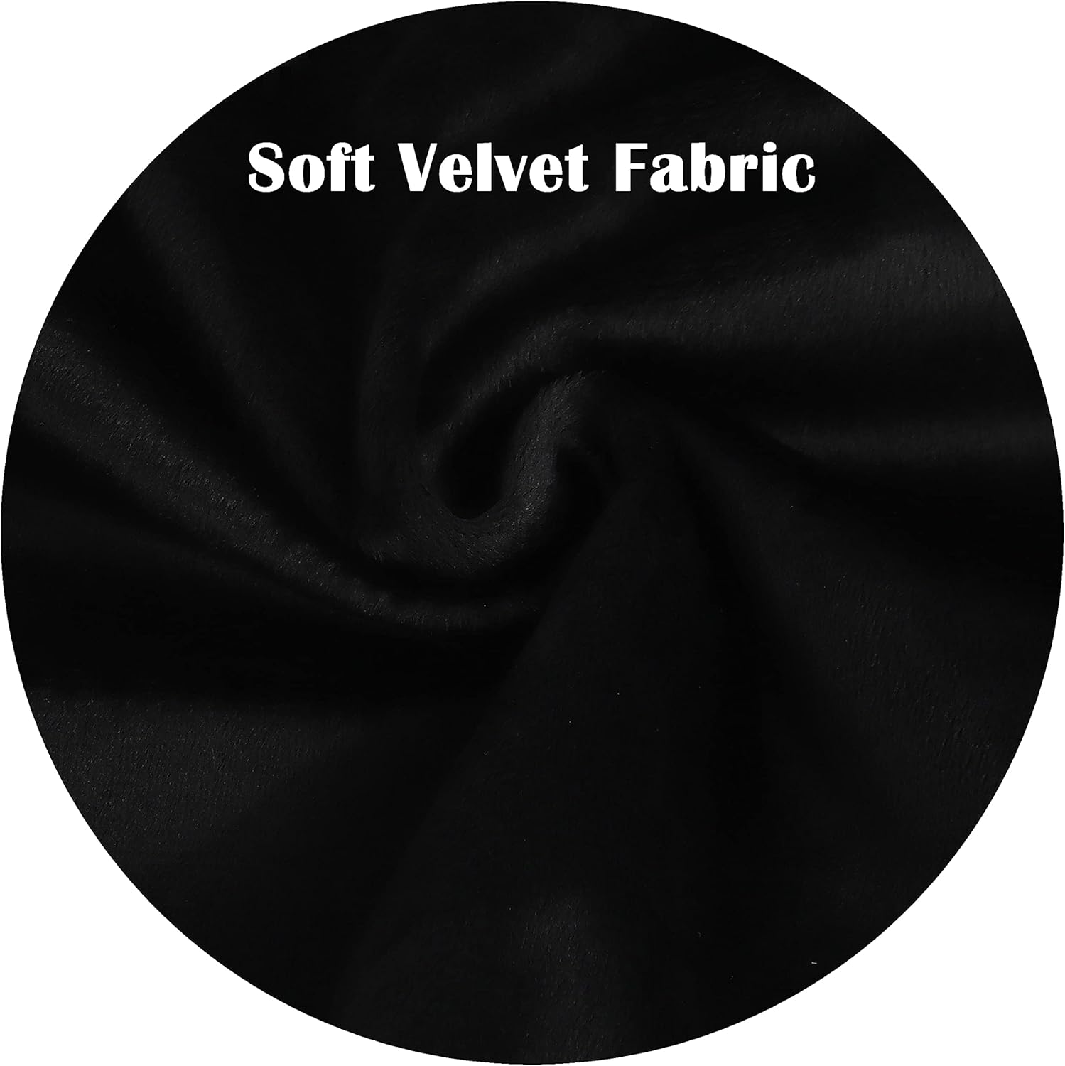 Sigmat Memory Foam Seat Cushion Anti-Slip Soft Round Stool Cushion Chair Pad 13 Inch Black