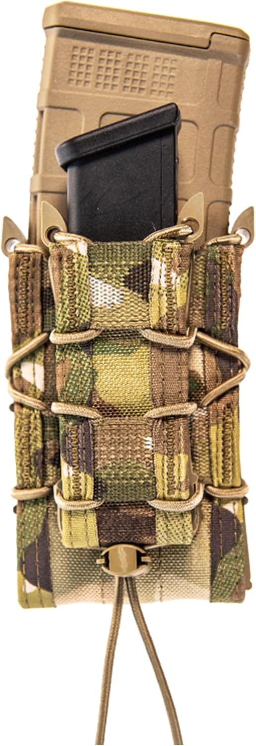 High Speed Gear - Double Decker Taco MOLLE Mag Pouch, Police Gear & Military Gear, Tactical Magazine Pouch for Professionals