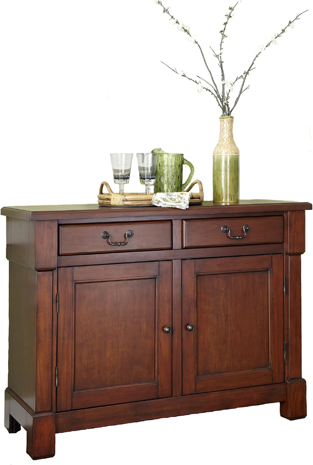 Homestyles Aspen Rustic Cherry Buffet, 48"W