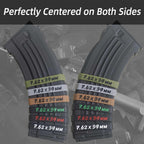 12 Pack Magsaddle 7.62x39mm Magazine Marking Bands 7.62x39 Caliber Identification Holster Accessories