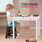 ACKO 10pack Folding Step Stool 13 inch Heavy Duty Plastic Foldable Step Stool for Kids and Adults, Small Collapsible Fold Up Stepping Stool
