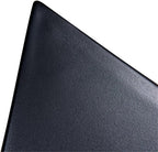 BOWERY HILL Contemporary Plastic Triangle End Table, Black Finish, 17 in H x 15.75 in W x 15.5 in D, Stackable Lightweight Design, Durable Versatile Stool or Side Table for Living Room or Bedroom
