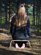 Wooden Meditation Bench for Seiza Sitting, Prayer Stool, Tea Ceremony Bench, Yoga Kneeling Seat, Scandinavian Minimalist Floor Stool (Oak)