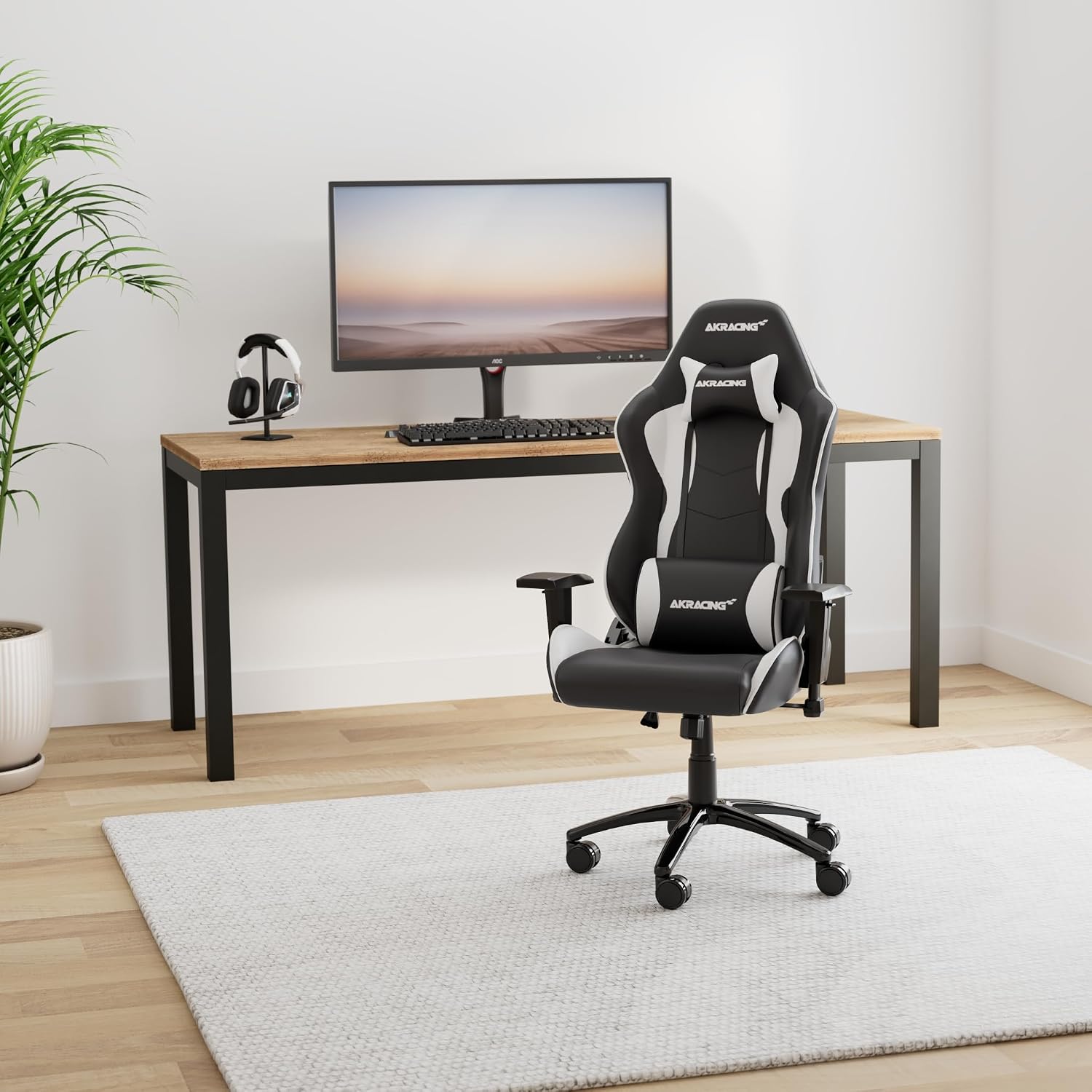 エーケーレーシング(Akracing) Nitro V2 Gaming Chair, White