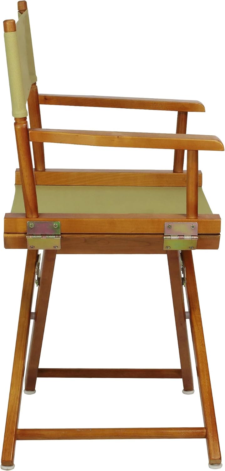 Casual Home 18" Director's Chair Honey Oak Frame with Olive Canvas