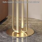 Round Coffee Table, Modern Side End Table for Living Room, Bedroom and Home Office, Versatile Coffee Table for Balcony and Entertaining, Stylish Accent Furniture