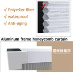 Folded Shutter Cabinet Door Roll Up Doors Waterproof Accordion Tambour for Kitchen, RV, Motorhome, Office, Hotel(50x115 cm)